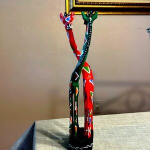 Kenya colorful giraffes